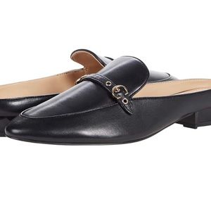 Coach Irene Leather Mule Slides, size 5